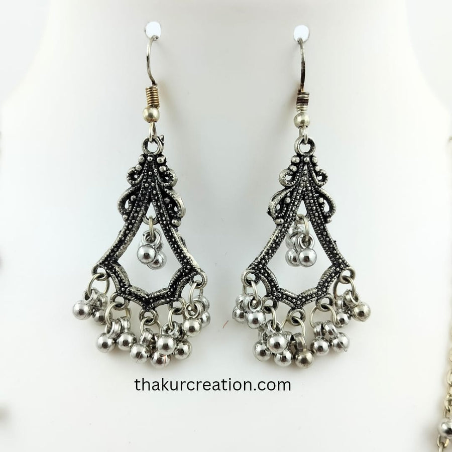 Oxidized Chain Necklace