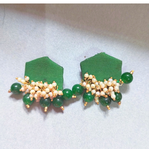 Fabric earring